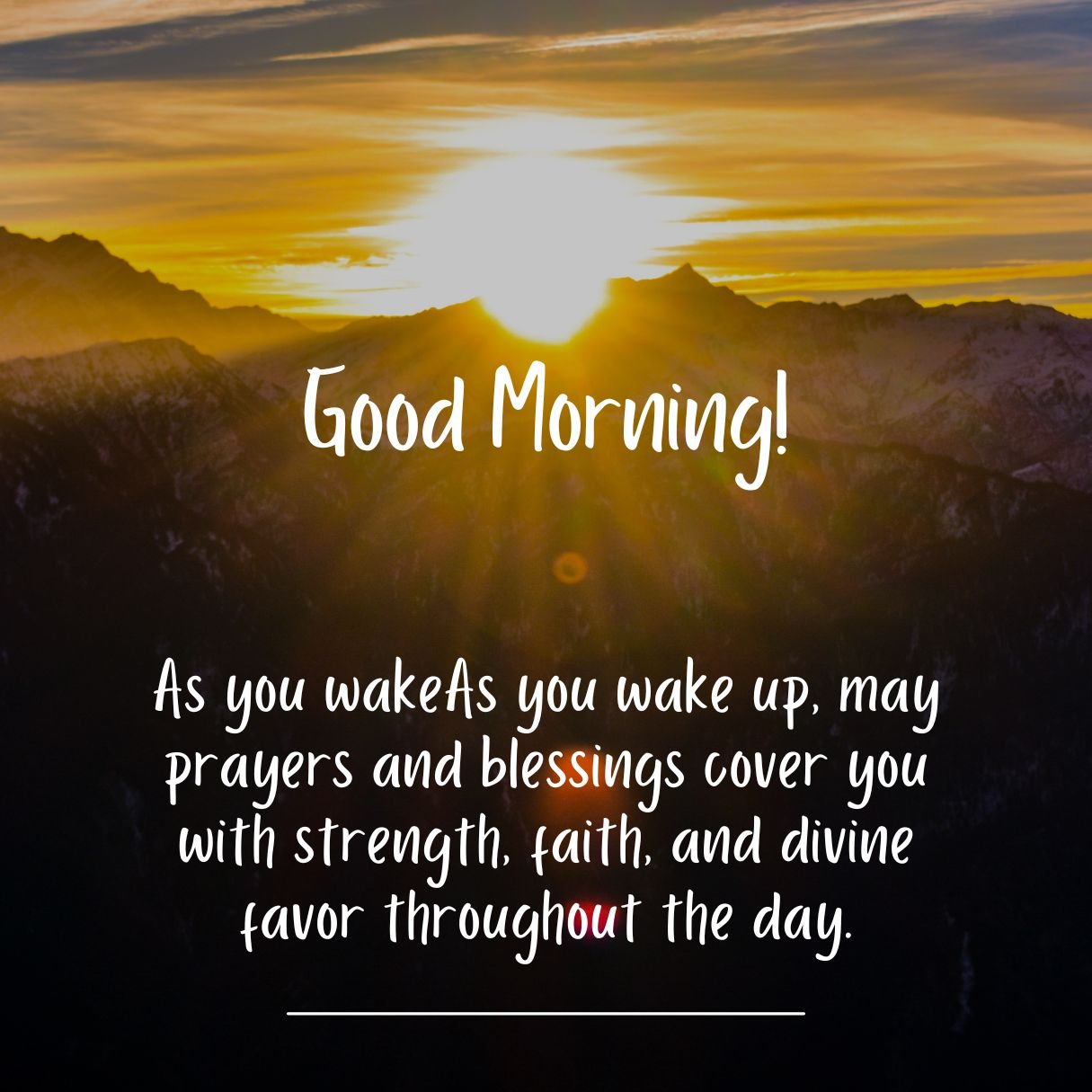 Good Morning Blessings