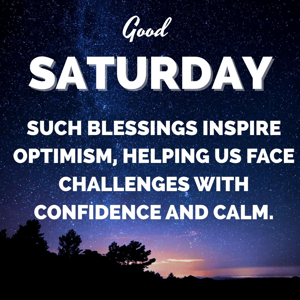 saturday blessings
