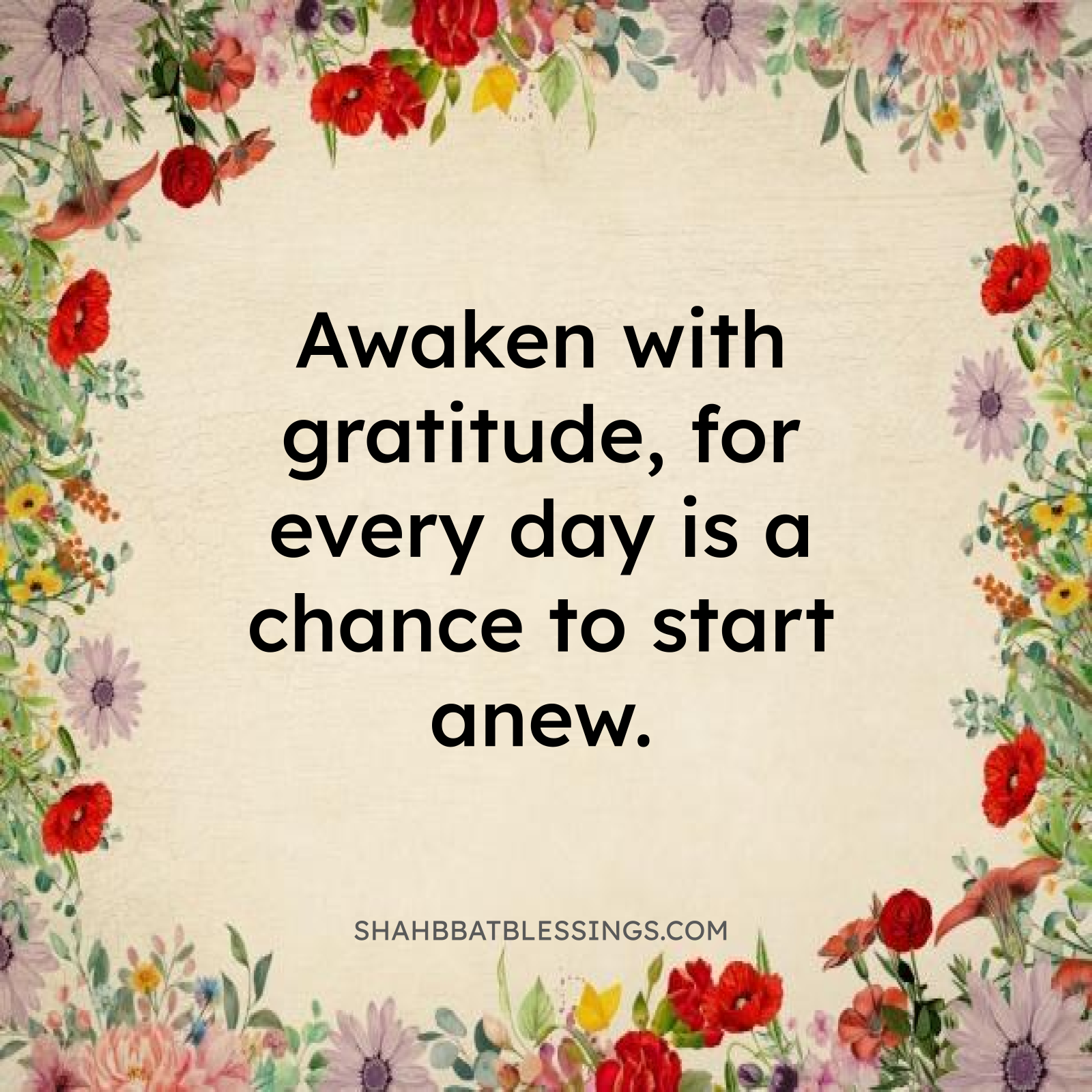 Morning Blessing Image