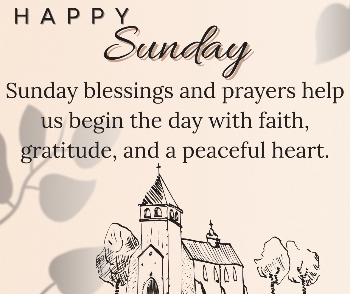 sunday blessings