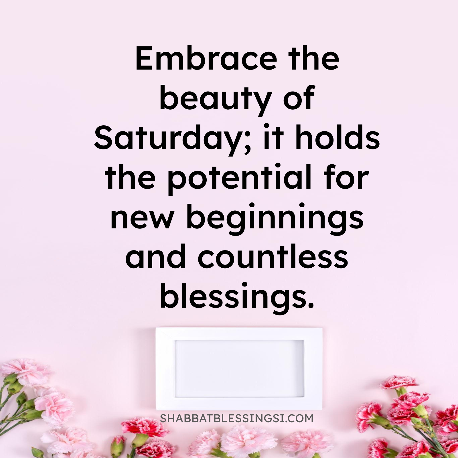 Finding Inspiration in Saturday