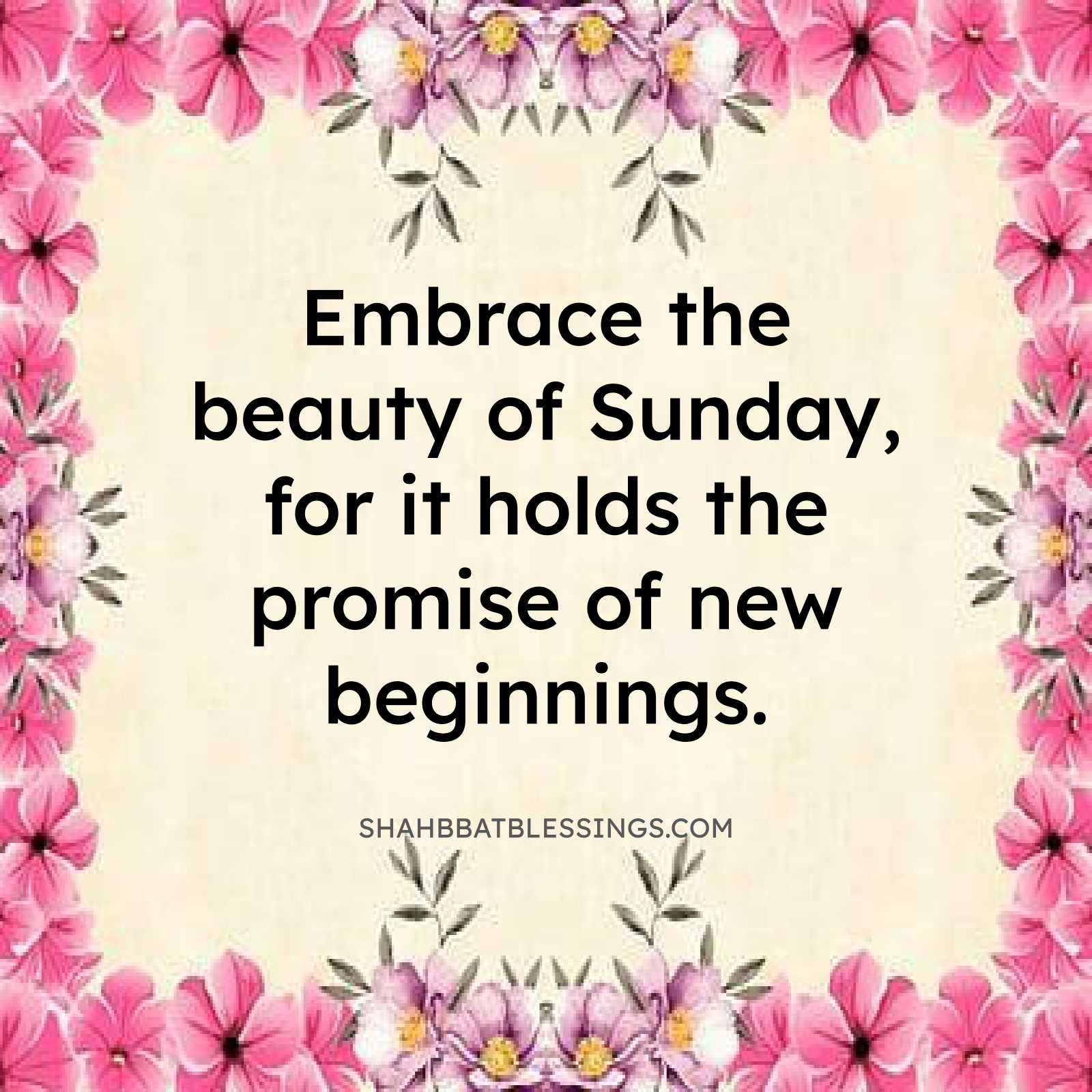 Gratitude Sunday Blessing