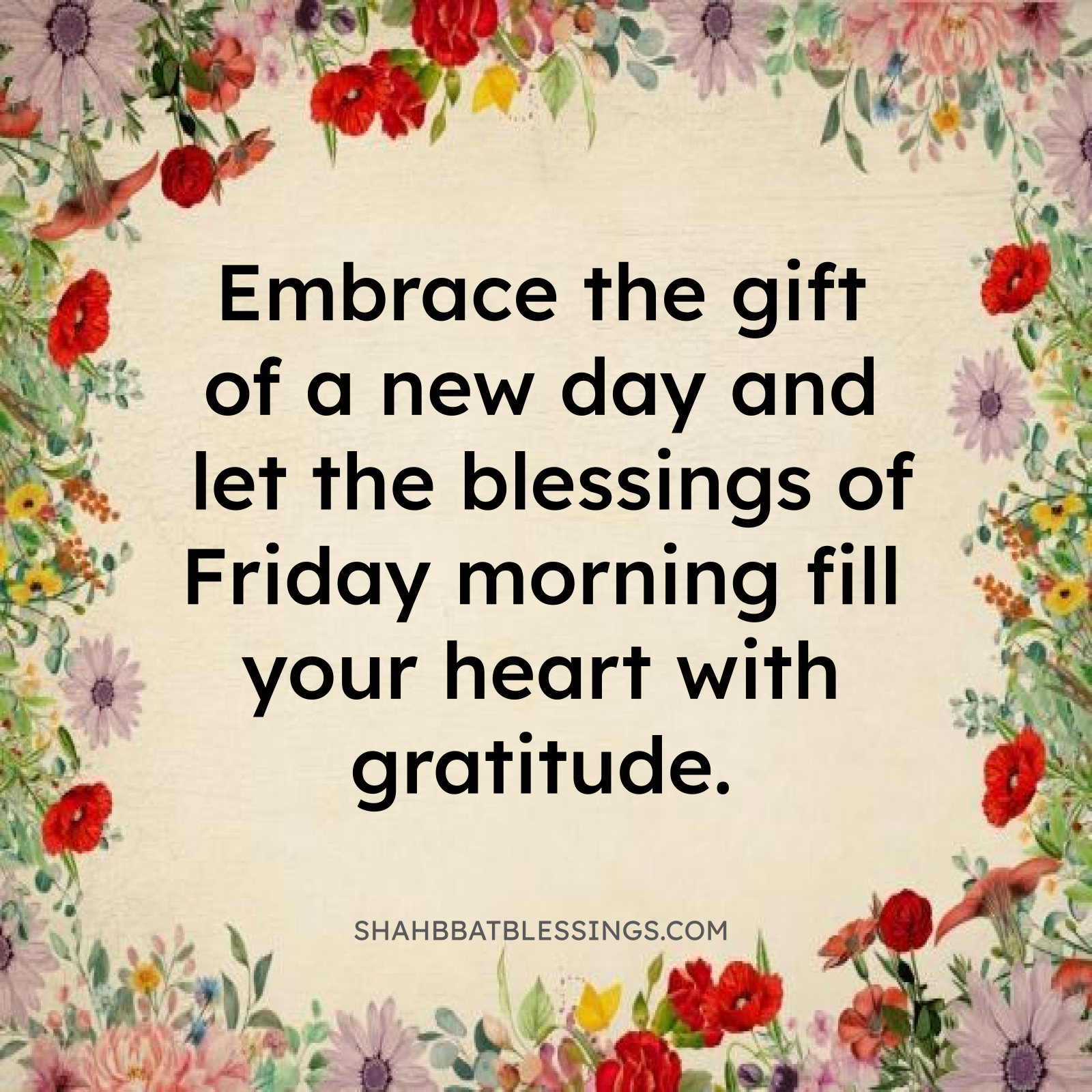 Manifesting Friday Morning Blessings Image