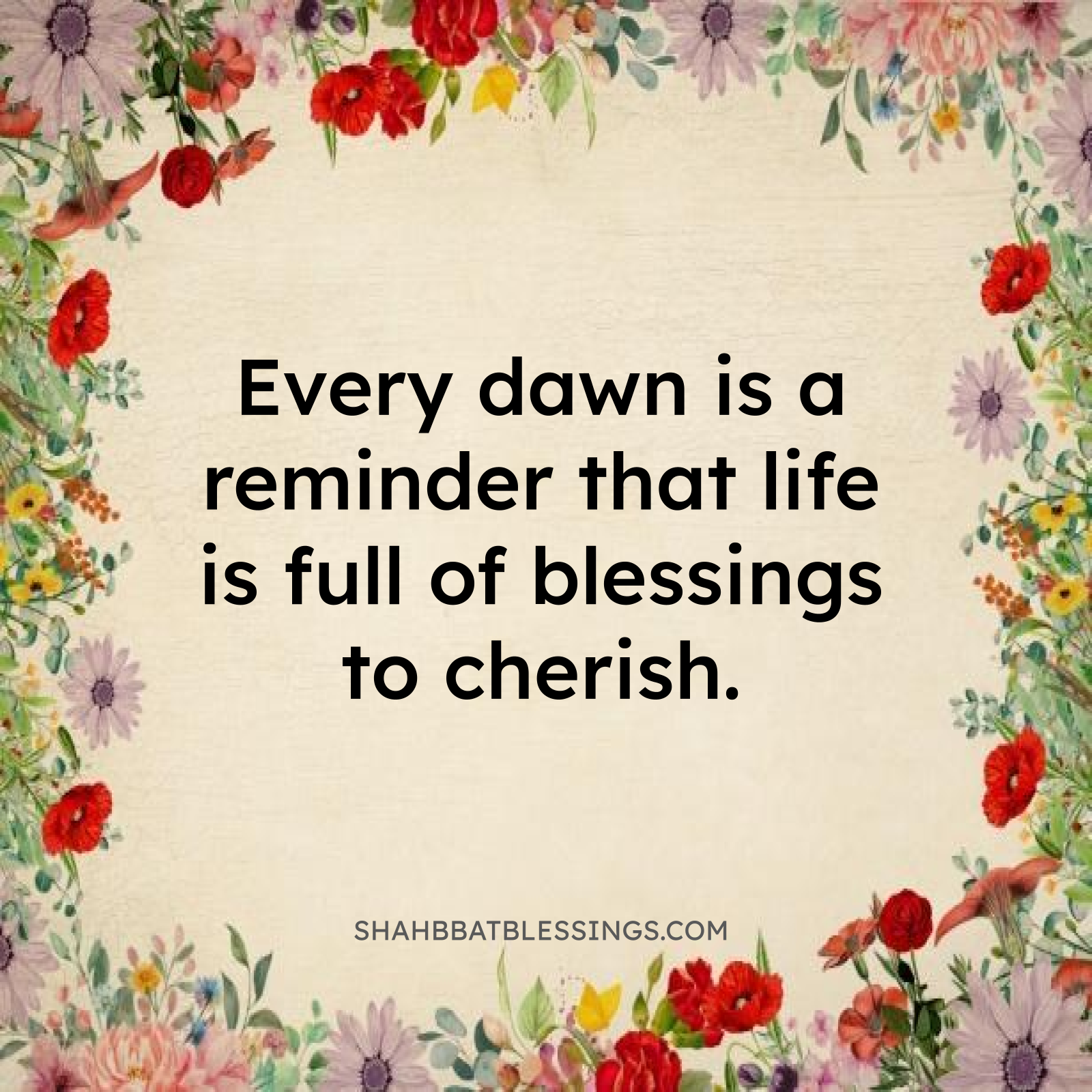 Morning Blessing Image