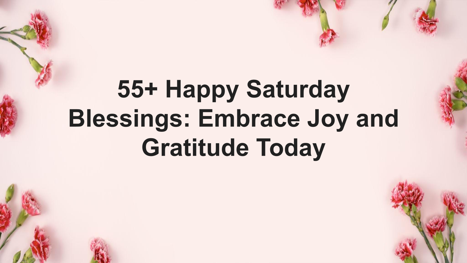 happy saturday blessings
