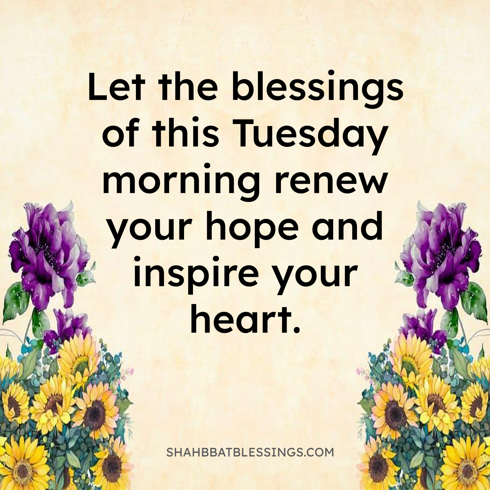 Tuesday Morning Blessings of Hope
