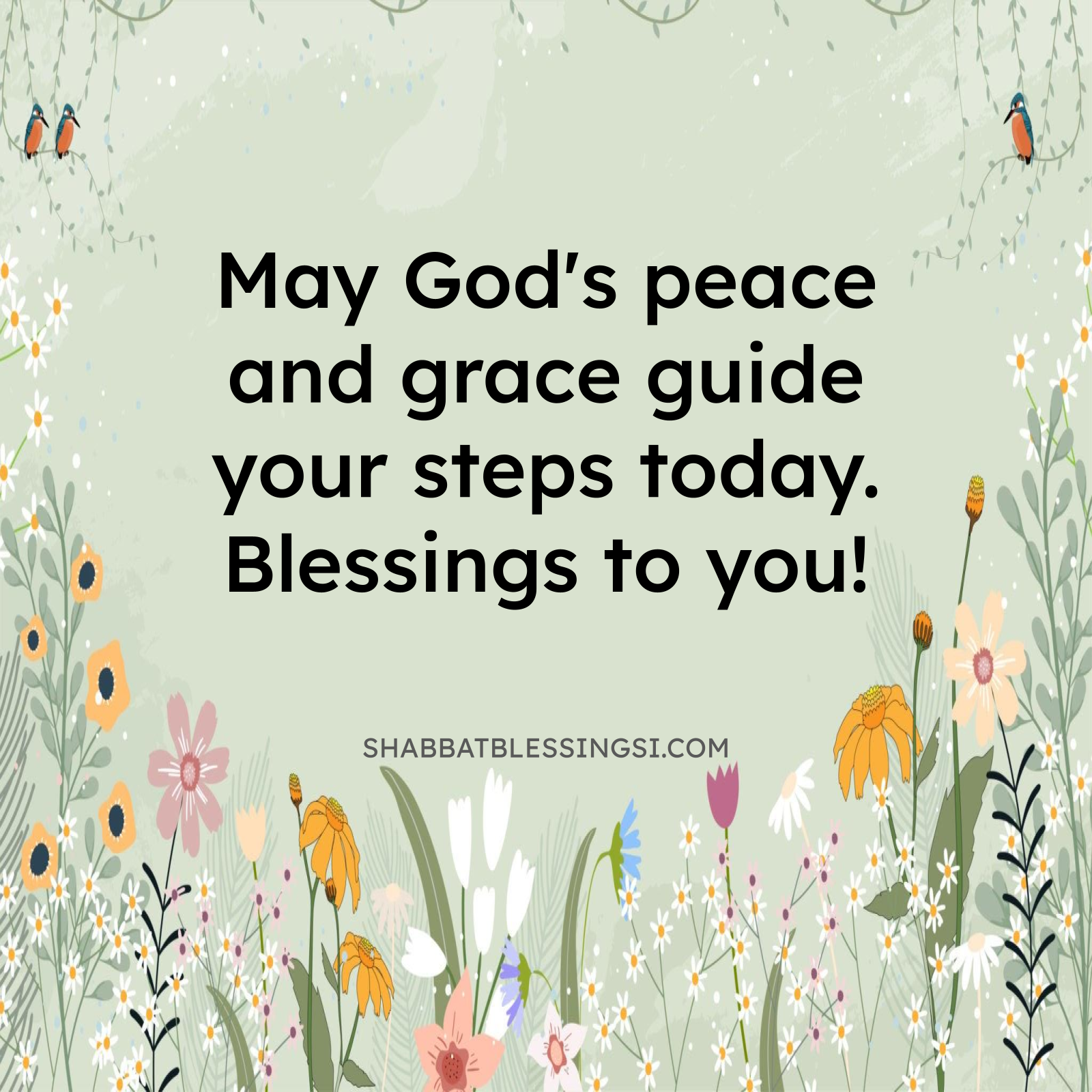 Peace Blessing Image