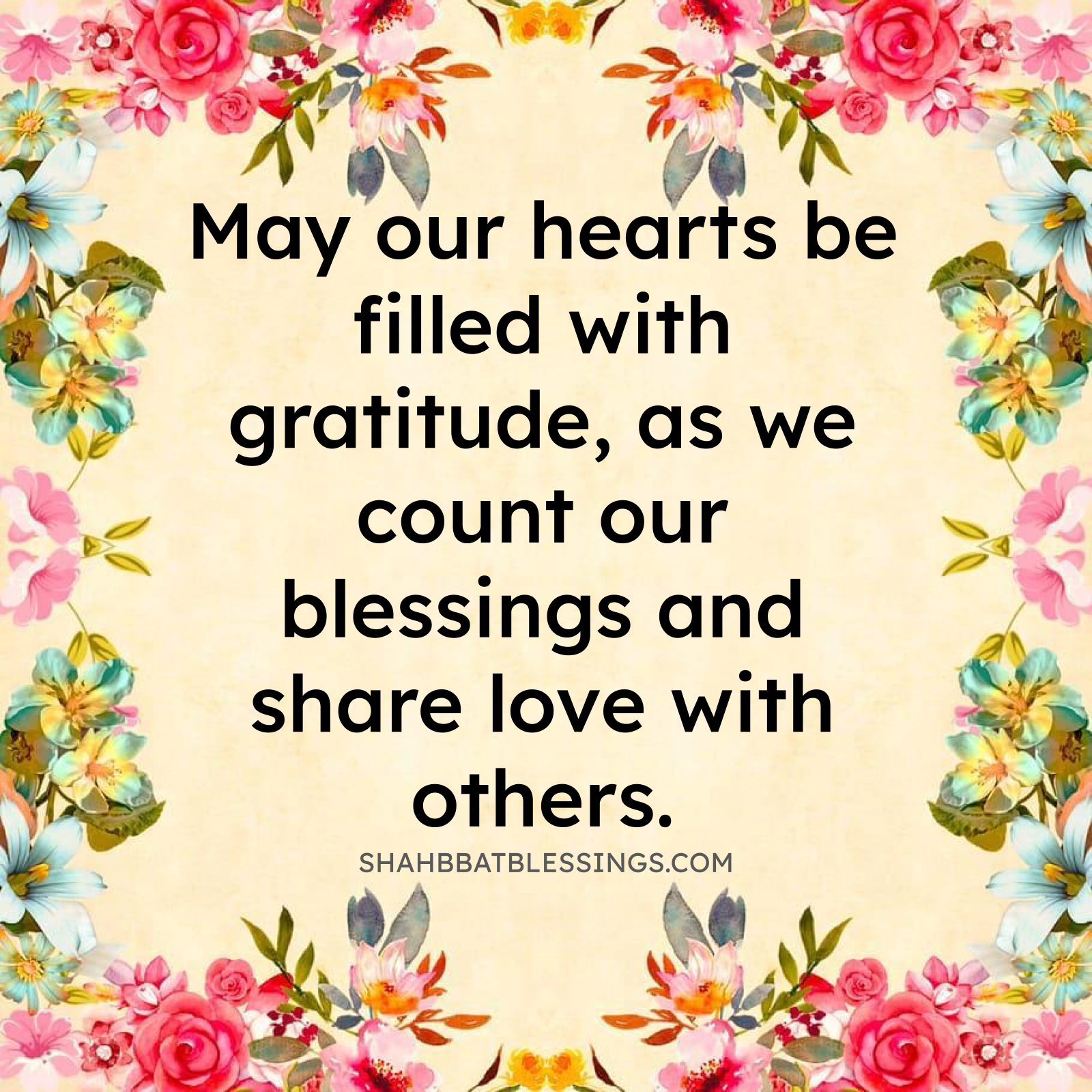 Thanksgiving Blessing Image