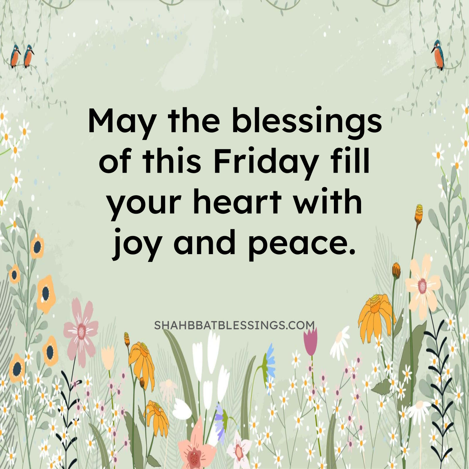 Friday Prayers and Blessings for Peace