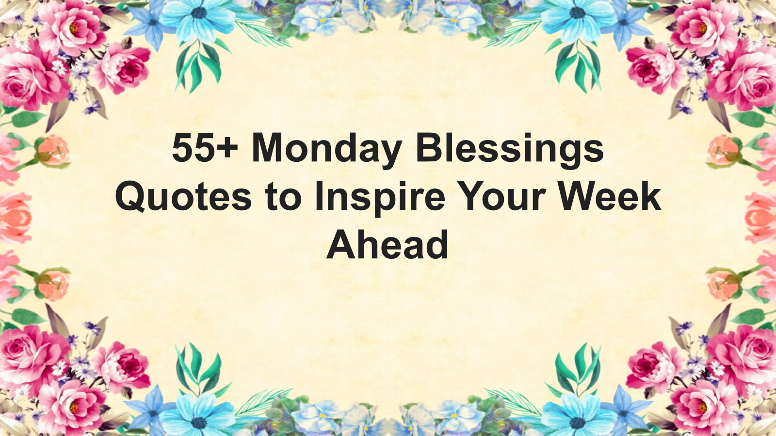 monday blessings quotes