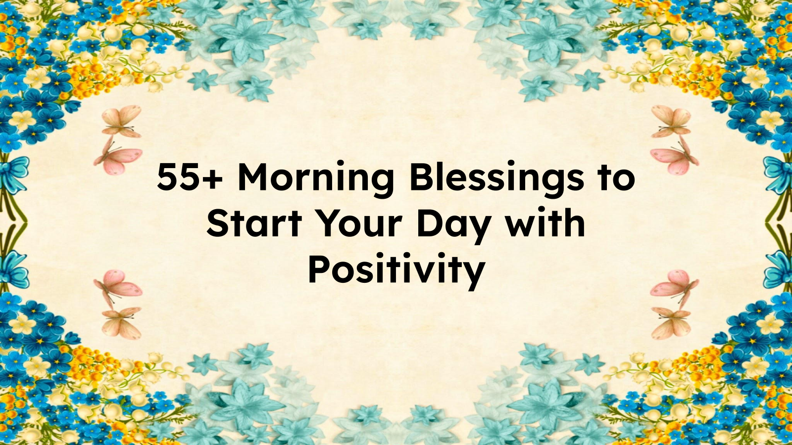 morning blessings