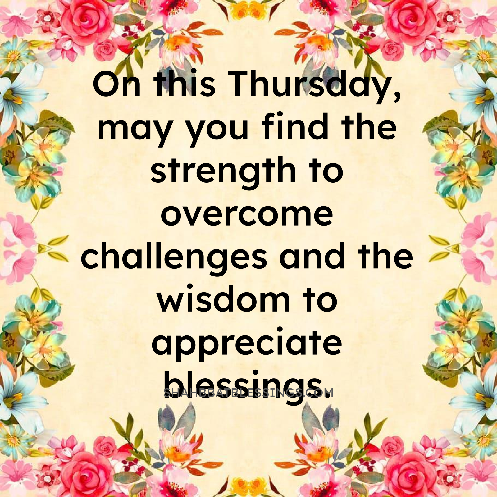 Thursday Blessings and Prayers For Hope