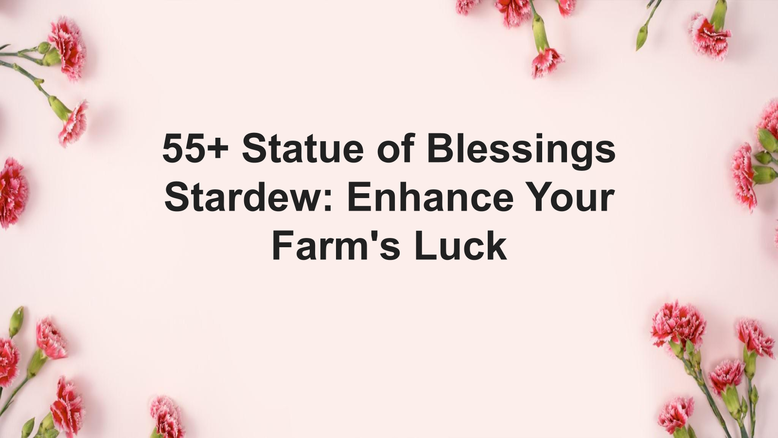 statue of blessings stardew