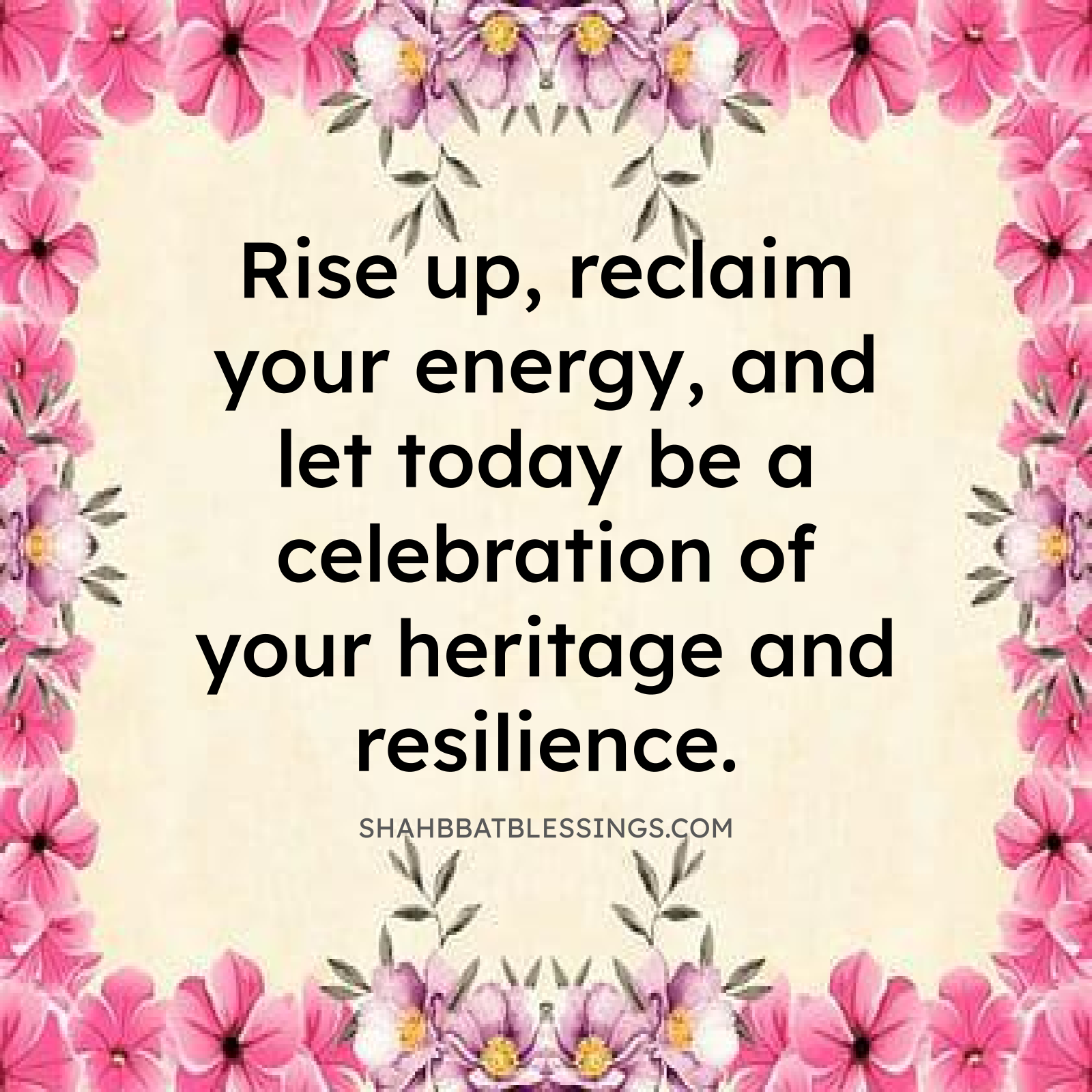 Empowerment Blessing