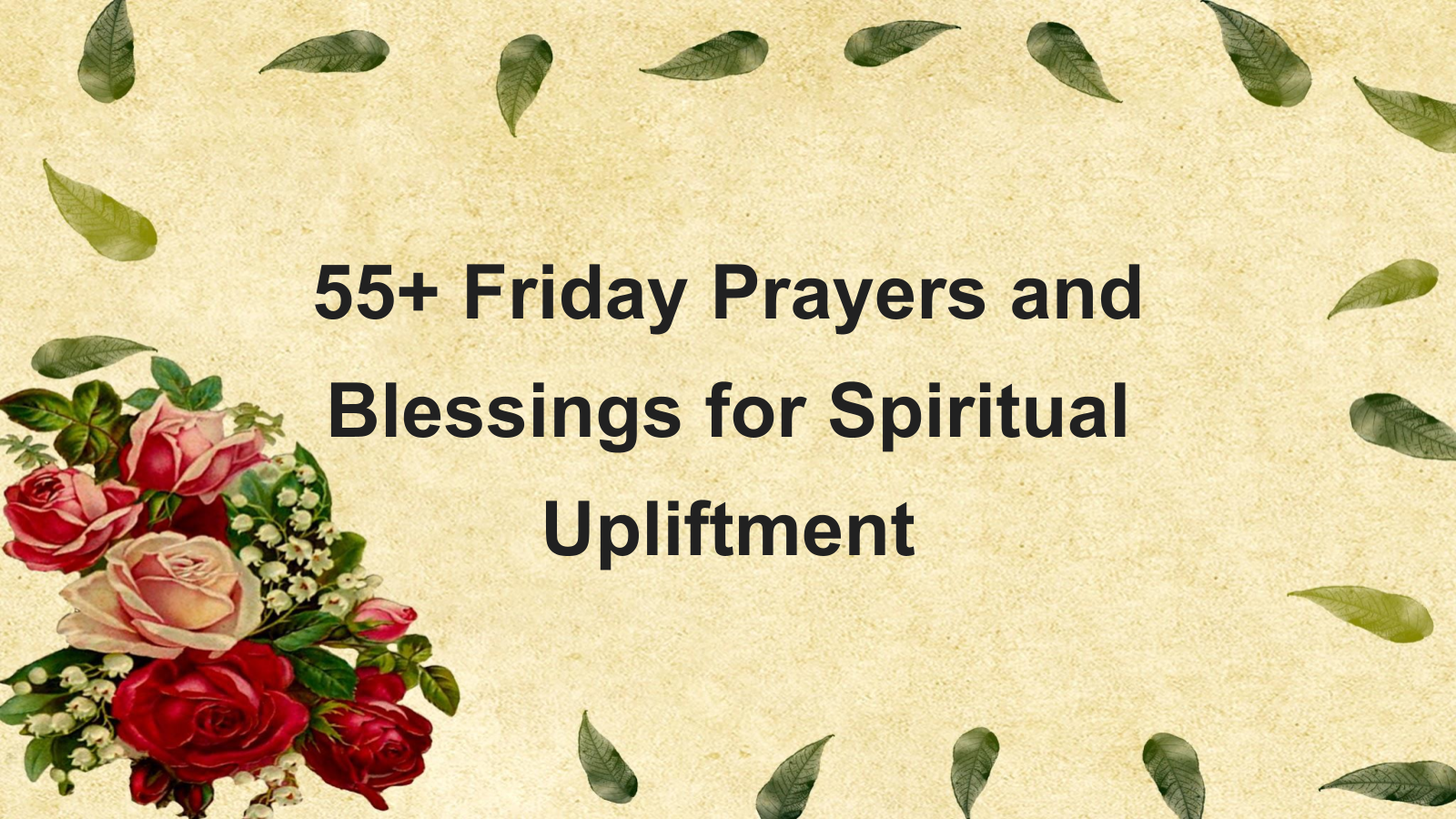 friday prayers and blessings