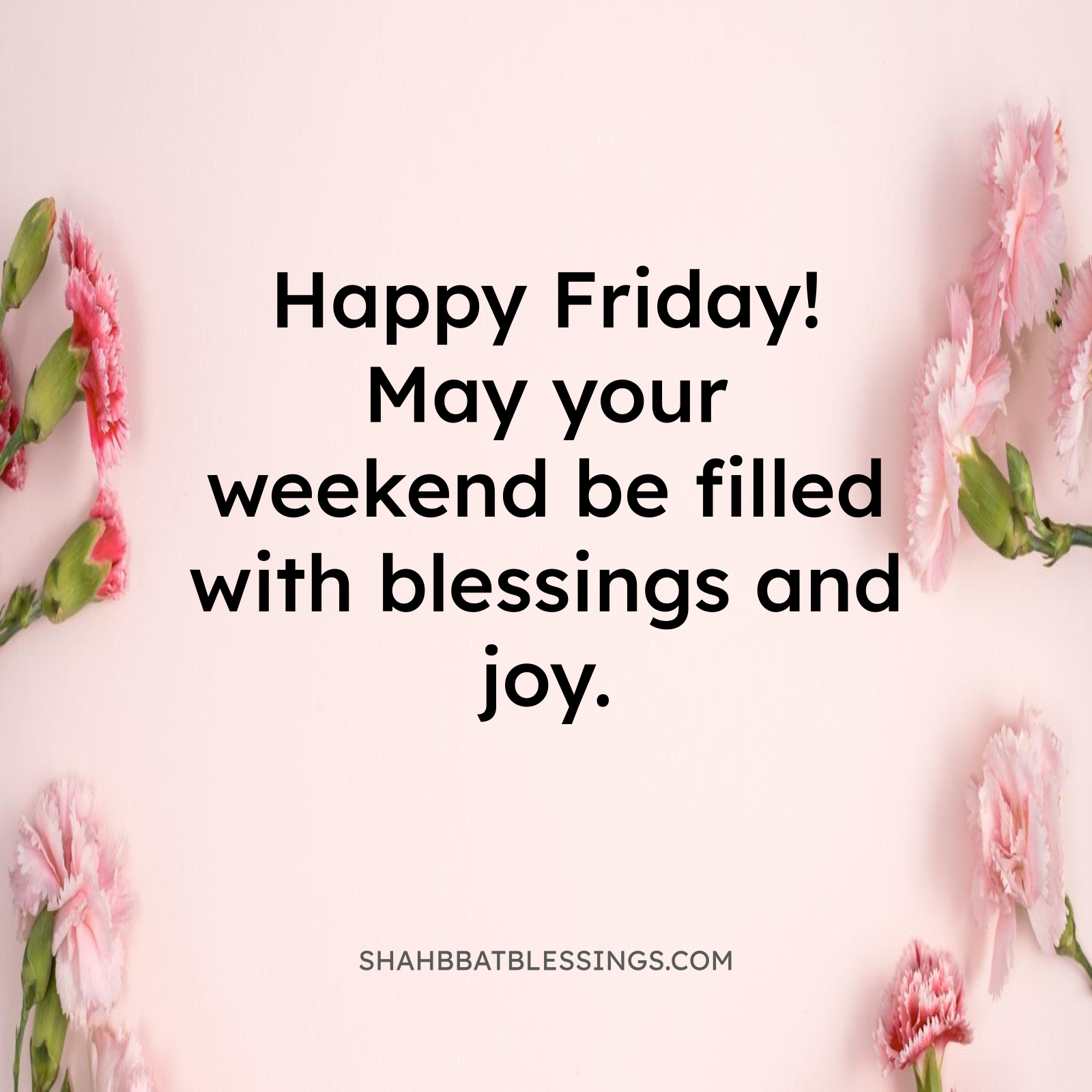 Happy Friday Blessings for Joy