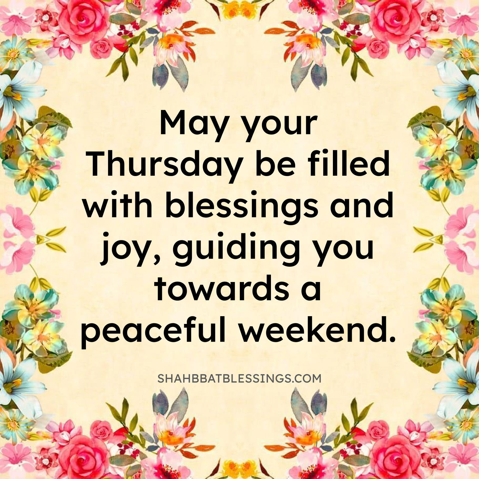 Thursday Blessings and Prayers For Gratitude