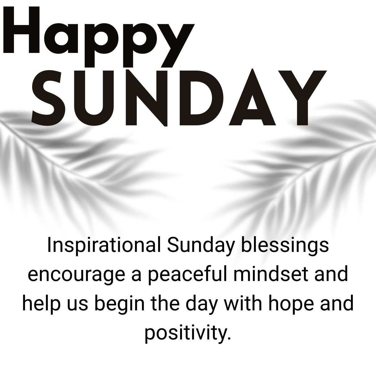 sunday blessings