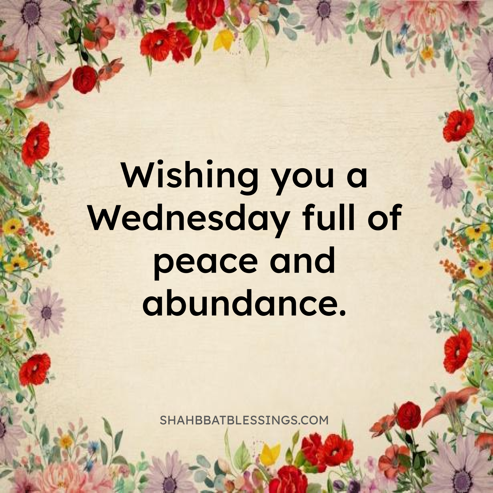 Wednesday Blessings for Abundance